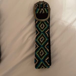 Pistil Embroidered Belt